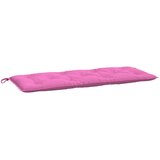  Jastuk za vrtnu klupu ružičasti 120 x 50 x 7 cm od tkanine | shoptok.hr
