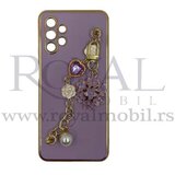 futrola elegant sa priveskom za xiaomi redmi note 11S ljubicasta Cene