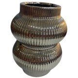  KERAMICKA VAZA 18CM SREBRO Cijene
