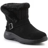 Skechers Polškornji Go Walk Arch Fit Boot True Embrace 144422-BBK Črna