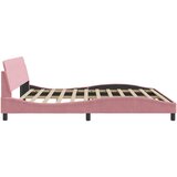  Okvir za krevet Dover ružičasti 200x200 cm baršunasti | shoptok.hr