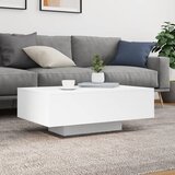  Stolić za kavu s LED svjetlima bijeli 85x55x31 cm | Eponuda.com