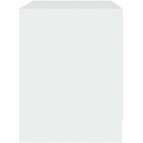  Noćni ormarić bijeli 45 x 34,5 x 44,5 cm konstruirano drvo | shoptok.hr