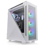 Thermaltake Atx Box Divider 500 Tg Snow Argb Kaljeno steklo Usb 3.1 Bela, (21408055) Cene