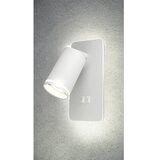  LED zidna spot svetiljka PARIS 1xGU10/10W/230V + LED/6W/230V bela | Eponuda.com