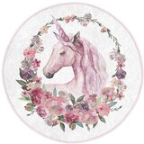 Mila Home Rožnata otroška preproga ø 120 cm Comfort – | Shoptok.si