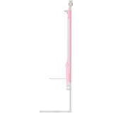 vidaXL sigurnosna ograda za dječji krevet ružičasta 180x25 cm tkanina | shoptok.hr