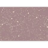  Foto tapeta - Night Sky - Artistic Constellations and Stars in Pastel Shades 350x256 Premium | shoptok.hr