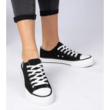 Gemre Black classic women's sneakers Ellana Cijene