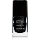 Gabriella Salvete Longlasting Enamel dolgoobstojni lak za nohte z visokim sijajem 11 ml odtenek 01 Deep Black Cene
