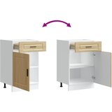 Donji kuhinjski ormarić Porto boja hrasta konstruirano drvo | shoptok.hr