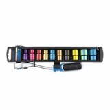  SET NASADNIH KLJUČEVA S RAČNOM OD 11 DELOVA 1/2" U BOJI HT1R382 | ePonuda.com
