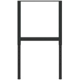  Okviri za radni stol 2 kom metalni 55 x (69 - 95,5) cm crni | shoptok.hr