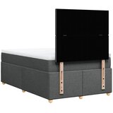  box spring s madracem tamnosivi 120 x 190 cm tkanina | shoptok.hr