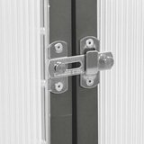  Staklenik s okvirom antracit 169 x 169 x 202 cm aluminijski | shoptok.hr