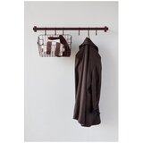 Mette Ditmer Denmark Bordo rdeč stenski obe&amp;scaron;alnik iz nerjavečega jekla 70 cm Hang-It &amp;ndash; Slike