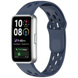 INF združljiv silikonski nadomestni pašček za huawei band 8/9/10 - zračen in vodoodporen blue, (5000114010) | Shoptok.si