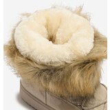 Resti Beige slip-on boots a'la snow boots for women Gomllo | Shoptok.si