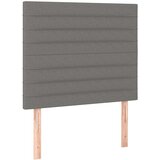  Box spring postelja z vzmetnico temno siva 100x200 cm blago, (20900323) | Shoptok.si