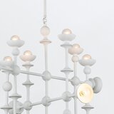 Quintiesse QN-CADENCE18-WHT - Luster na šipci CADENCE 18xE14/40W/230V bela | Eponuda.com
