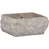  Umivalnik siv 30x30x13 cm marmor