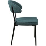 Hom`in stol, les, kovina, tekstil zelena | Shoptok.si