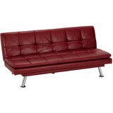 MID.YOU ZOFA S POSTELJNO FUNKCIJO, rdeča tekstil | Shoptok.si