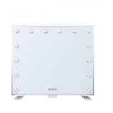  Ogledalo kozmetičko Smile LED Hollywood stolno 50 x 60 cm – Silver | Eponuda.ba