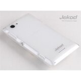 Jekod silikonski ovitek Sony Xperia E1 prozoren TPU/T + Zaščitna folija Cene