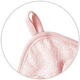 BabyOno Ručnik bambus 100x100 cm, with ears, prljavo roza | shoptok.hr