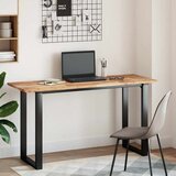 Stolna ploča 160x50x2 cm pravokutna od masivnog drva bagrema | shoptok.hr