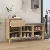 Ormarić za cipele boja hrasta 102x36x60 cm konstruirano drvo | Eponuda.ba