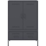  Visoka komoda antracit 68x39x101,5 cm od čelika | shoptok.hr
