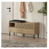 Hanah home heaton shoe bench - sapphire, oak sapphireoak shoe cabinet | ePonuda.com