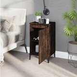  Noćni ormarić boja hrasta 40 x 35 x 70 cm od konstruiranog drva | shoptok.hr