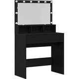  Toaletni stol Crni hrast 80 x 41 x 134,5 cm Konstruirano drvo | shoptok.hr