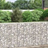  Gabionske povišene gredice 3 kom 30 x 30 x 100 cm željezne | shoptok.hr