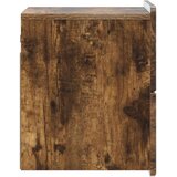  Stenski nočni omarici Dimljen hrast 33 x 34,5 x 43 cm, (5000209553) | Shoptok.si