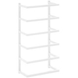  Stalak za ručnike bijeli 24 x 12 x 48 cm čelični | shoptok.hr