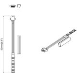  LED traka 4 pcs Crna i bijela 150 cm Bakar i plastika | shoptok.hr