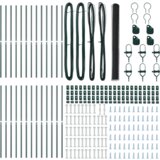 vidaXL heksagonalna ograda siva 1.5x50 m čelik | shoptok.hr