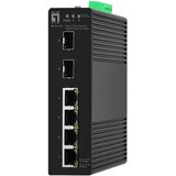  LevelOne Hilbert 6-Port Industrial Gigabit Smart Lite Switch, 4x RJ45, 2x SFP | shoptok.hr
