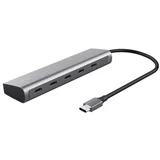 portni razdelilnik usb - c hub halyx, 4 x usb - c, 1 x usb - c pd