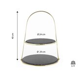 Echtwerk Stojalo Za Mafine Cupcake, Zlata | Shoptok.si