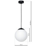  Luster na sajli LIMA 1xE27/60W/230V | Eponuda.com