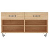 vidaXL klupa za cipele boja hrasta 102 x 35 x 55 cm konstruirano drvo | shoptok.hr