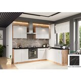 Stolkar KOTNI KUHINJSKI SET ISABEL 200X260 CM - SIVA-rni marmor | shoptok.hr