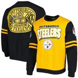 Mitchell And Ness muški Pittsburgh Steelers All Over Crew 2.0 pulover