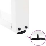  Noge blagovaonskog stola V-oblika 2 kom bijele 60x(72-73 3) cm | shoptok.hr