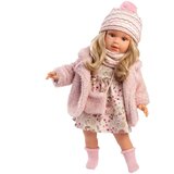 Llorens Llorens: Lucia 40 cm lutka v cvetlični obleki z torbico | Shoptok.si